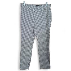 Ladies Sz 14 Tommy Hilfiger Buffalo Checkered Print Tapered Pants #7